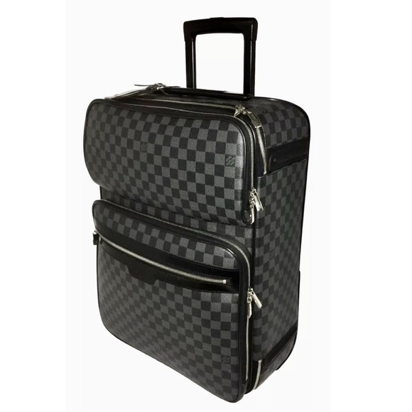Louis Vuitton Pegase 55 w/ Dustbag UEC Business Suitcase Graphite 💎 - Picture 3 of 13
